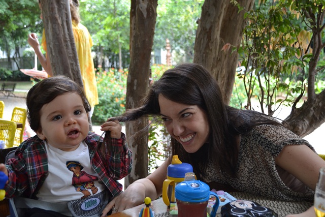 Samuka aprontando no MCB