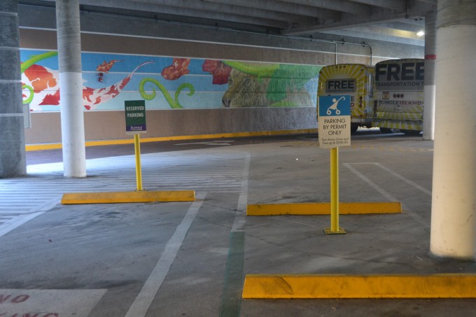 Vagas especiais para quem tem carrinho de bebê