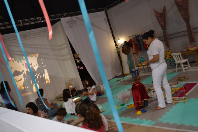 Na feira do ano passado, a recreação foi do Cadê Bebê