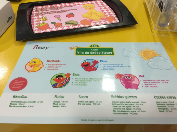 Menu Infantil