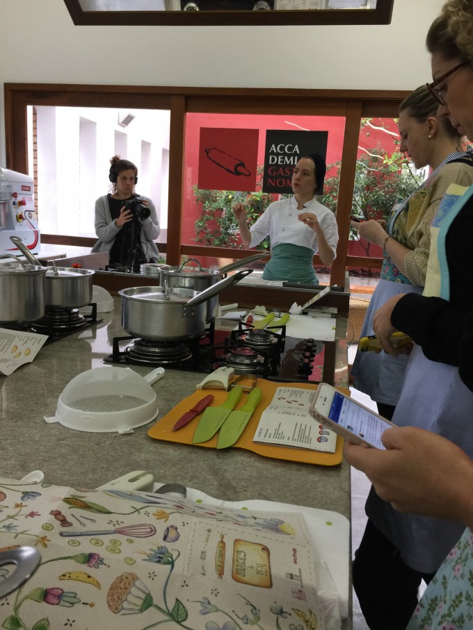 Chef Carol em ação